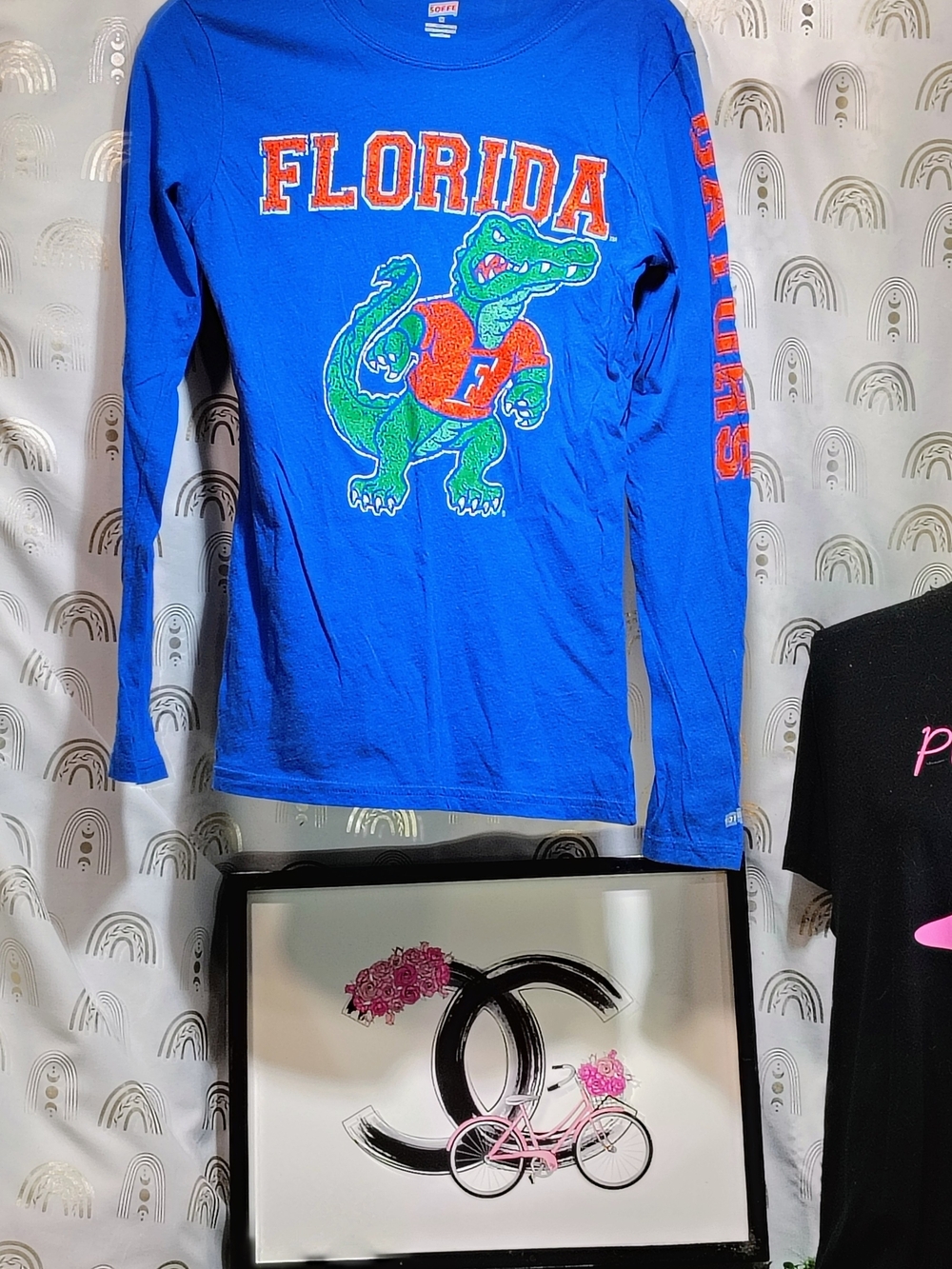 Soffe Royal Blue Florida Gators Long-Sleeve Tee with Green Mascot